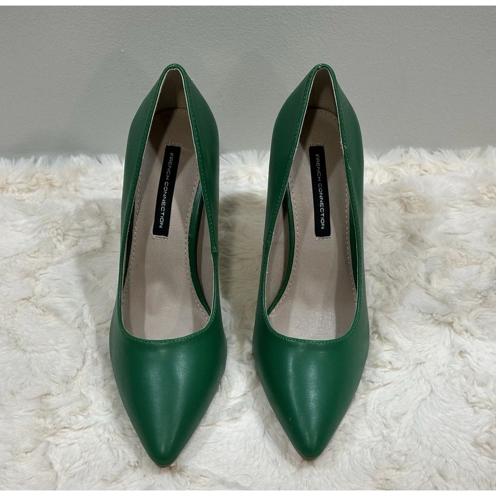 French Connection Womens Sierra Pointed Toe Comfortable Pumps‎ Green Size 7 NWB - Picture 6 of 11